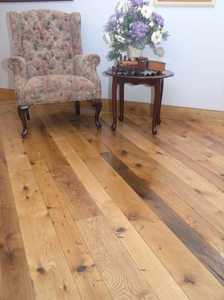 Blackfoot, ID - Antique Oak Floor